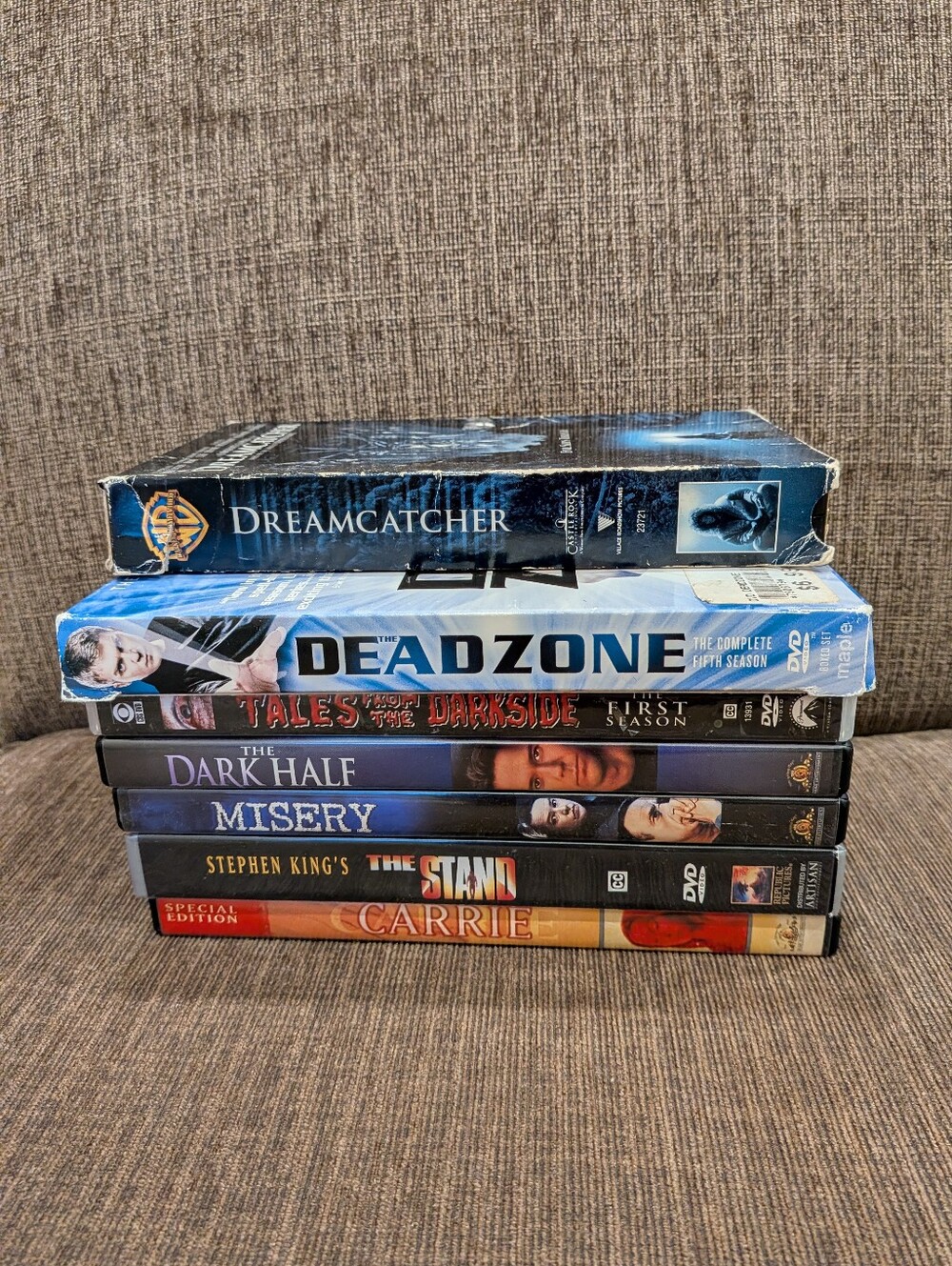 Stephen King Movies/TV Show Lot (7 Total)